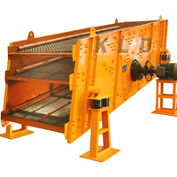 KLD Marken-Rotations-Linearschwing-Siebmaschine für Aggregatensiebung mit Motor 380V, 1-100mm Maschenweite, 400mm Max. Zuführung, 1-4 Schichten