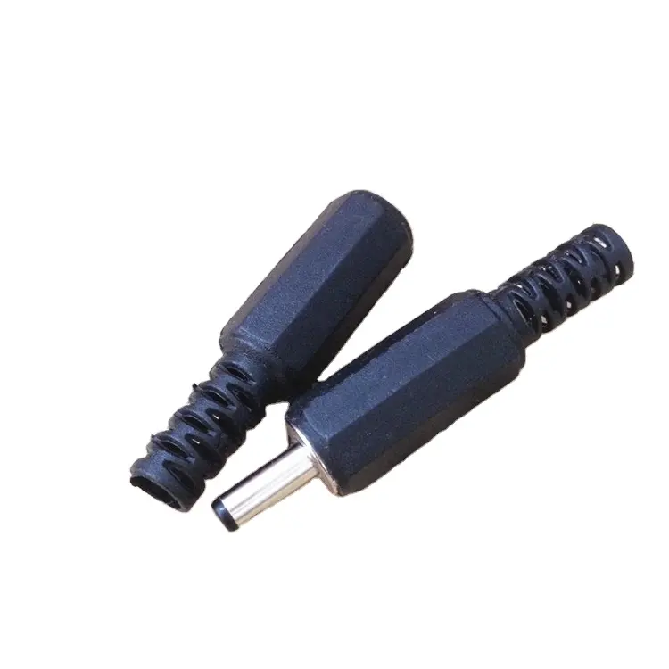 Enchufe de CC de 35135, conector macho de 3,5mm y 1,35, tipo de soldadura, enchufe de CC de 3,5x1,3mm, conector macho de CC de 3,5mm x 1,35mm, conector macho de 2 pines