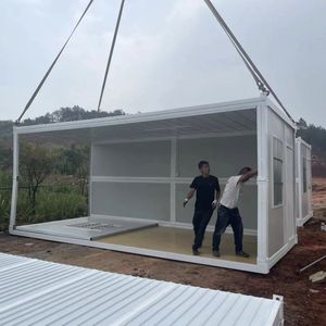 บ้านคอนเทนเนอร์สำเร็จรูปพับได้ ทันสมัย กันลม ทนทานต่อสภาพอากาศ ประหยัดต้นทุน ผลิตจากวัสดุรักษ์โลก - Product Image 5