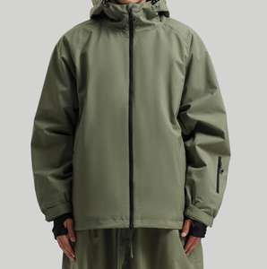 Veste de ski grande taille personnalisée OEM Veste de neige extérieure avec caractéristique chauffante Vêtements de ski à la mode - Product Image 1