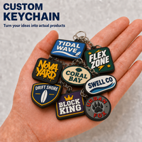 Vente en gros de porte-clés en PVC 2D 3D embossés, charmants, toutes formes, toutes couleurs, logo personnalisé pour la vie quotidienne, accessoires de mode