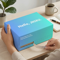 Boîte postale en carton ondulé personnalisée de grande taille, imprimée avec logo, pour emballage de chaussures
