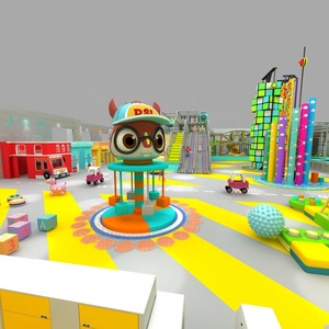 Proveedor Chino de Juegos Infantiles para Interiores, Parque Infantil Comercial de Aventuras con Temática Ninja Warrior - Product Image 1
