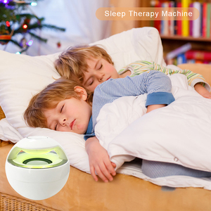 Entraîneur de sommeil portable <span class=keywords><strong>pour</strong></span> bébé, lumières colorées, bruit blanc, son de la nature, haut-parleur avec minuterie, alimenté par USB, machine à bruit blanc - Product Image 6