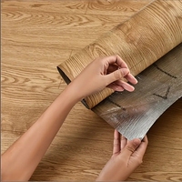 Papier peint auto-adhésif à effet bois, autocollant imperméable et antidérapant, vinyle de luxe pour comptoirs et meubles