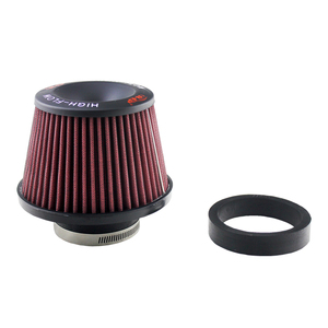 76mm Cone Cônico Filtro De Ar Filtros De Entrada Fria Esporte Corrida Sistemas De Carros Admissão Box Kit Tampa <span class=keywords><strong>2</strong></span>.5-3 polegadas Filtro Automóvel - Product Image 1