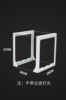 Aquarium de bureau style Douyu en verre, léger et transparent, pour petits poissons d'eau douce, portable, direct usine