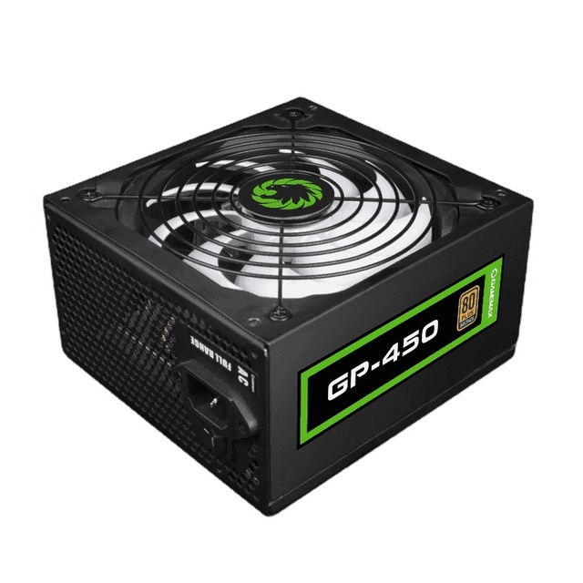 GAMEMAX 80 Plus Bronze 24pin ATX 450W PSU Low Noise Gaming Desktop Active PFC in Stock