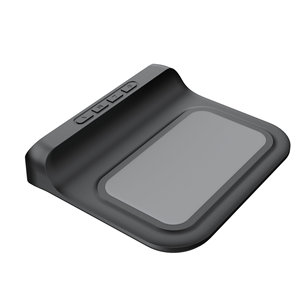 HiTao Chargeur sans fil 2-en-1 à charge rapide 15W avec horloge numérique et alarme, station de charge de bureau pour téléphones - Product Image 4