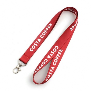 Cordón de poliéster personalizado de alta calidad con huecograbado offset e impresión digital Diseño de logotipo barato Correa para el cuello de moda - Product Image 2