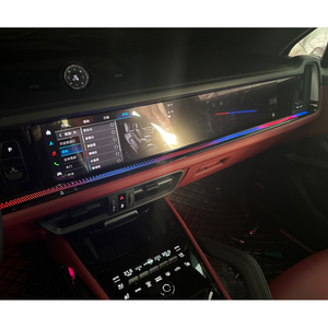 Kit de Luces Ambientales RGBIC para Auto, para Porsche Cayenne 2024-2026, Decoración de Ambiente Interior, Tira de Luces LED - Product Image 4