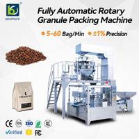 Machine d'emballage alimentaire rotative entièrement automatique pour sachets Doypack et sachets de café de forme irrégulière