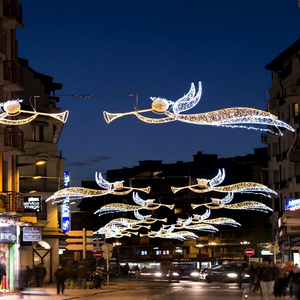 Easter Holiday Cross Street <b>Lights</b> For Public Road And City Park <b>Decoration</b> - Product Image 1