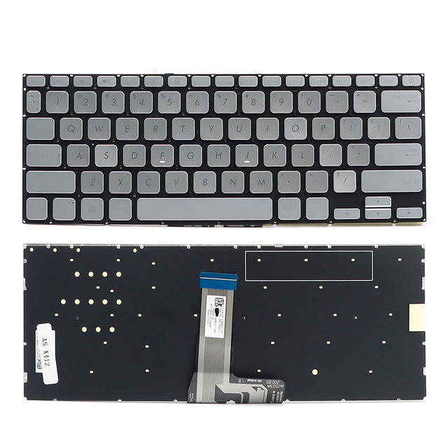 New US English Laptop Keyboard for ASUS A412 A412D A412FL X412 X412F X412FA Series, Internal Notebook Keyboard Replacement New