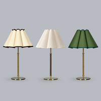 Lampe de table moderne en similicuir sans fil, réglable et flexible, à commande tactile, LED, alimentée par batterie rechargeable, en forme de bourgeon de fleur