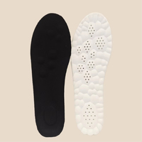 Semelles intérieures sport 4D en latex, souples, haute élasticité, respirantes, désodorisantes, absorption des chocs, pour chaussures et accessoires d'enfants