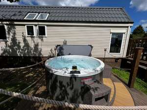 Bain à remous rond OEM pour extérieur avec fonction de massage - Product Image 3