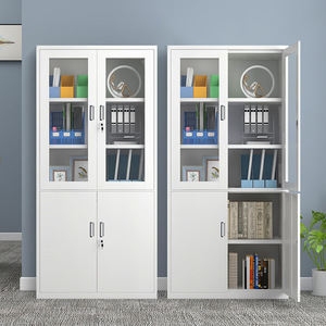 <strong>Know</strong>-Down Customized Office Furniture Double Section File Cabinet Display Documents Storage Filing Cabinet - Product Image 3