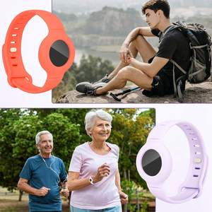 Bracelet de montre Airtag, étui en silicone pour Apple Airtag, support de bracelet de montre protecteur anti-perte pour animaux de compagnie et enfants - Product Image 5