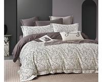 Parures de lit imprimées en coton doux de luxe, qualité hôtelière, 200TC 300TC, ensembles de housses de couette imprimées, ensembles de draps imprimés