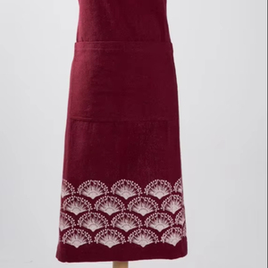 Tabliers en coton égyptien durables avec grandes poches, anti-déversement, style cuisine classique, en stock, délai de livraison d'échantillon de 7 jours - Product Image 1