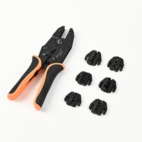 Juego de crimpadoras de trinquete manuales GKGJ HS rentables, OEM, con alicates para tuberías de múltiples mordazas de acero al carbono, herramienta con 1 año de garantía