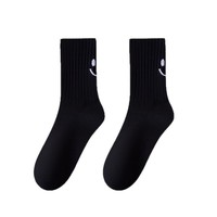 Chaussettes mi-mollet unisexes WJN printemps-été en coton respirant, motif tricoté, couleur unie, sportives, haute qualité