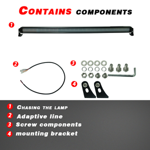 32inch 42inch Offroad 4x4 LED Dazzle Màu thanh ánh sáng 4x4 nhiều chế độ đèn LED lái xe trang trí ánh sáng đảo ngược đèn phanh - Product Image 5