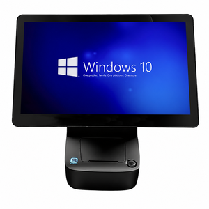 Sistema POS Todo en Uno de Alto Rendimiento J6412, 8GB 256GB, Terminal con Pantalla Táctil FHD Dual de 15.6 Pulgadas y Impresora Térmica Integrada de 58mm - Product Image 1