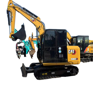 Mini-excavatrice CAT306 d'occasion, 6 tonnes, sur chenilles, marque japonaise, modèle 2022, puissance 18,5 kW - Product Image 1
