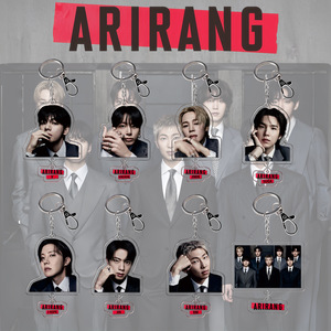 พวงกุญแจอัลบั้ม ARIRANG ของจองกุก RM วงเคป๊อป ขายส่ง พวงกุญแจพิมพ์ลาย HD ของวี ซูก้า - Product Image 1