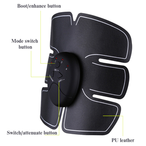 Máquina de Masaje Abdominal Eléctrica Inteligente, Entrenador Muscular Abdominal EMS, 10 Intensidades, Electrodos de Electroestimulación Abdominal - Product Image 2