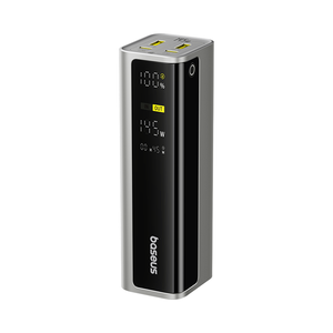Batería Externa <span class=keywords><strong>Baseus</strong></span> de 145W y 20800mAh con Doble USB-A y USB-C PD de <span class=keywords><strong>100W</strong></span>, Carga Rápida, Pantalla Digital, Portátil para Laptop, Teléfono y Steam - Product Image 1