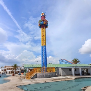 Torre de Caída Libre Giratoria para Niños de 15/26/33m, de Fibra de Vidrio y Acero, para Parques de Atracciones, en Venta - Product Image 3