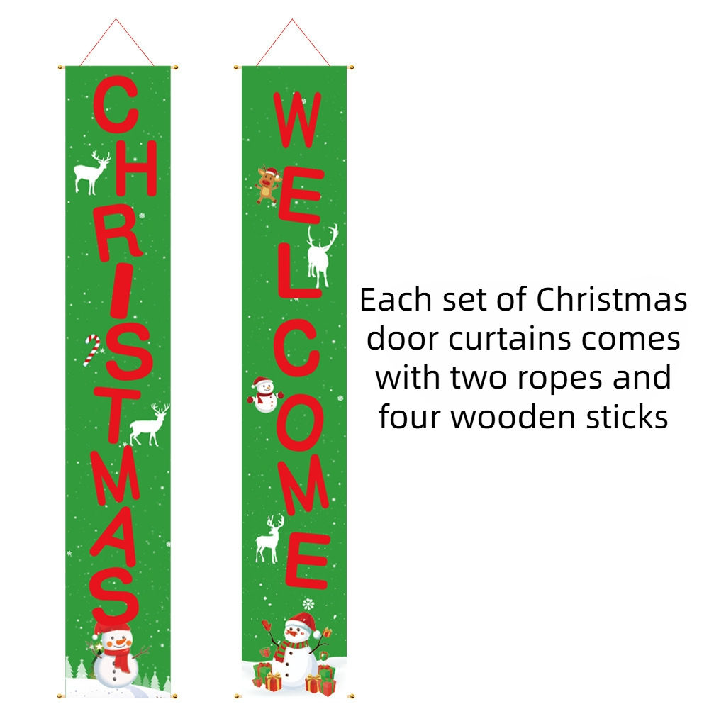 ธงม่านประตูสุขสันต์วันคริสต์มาส-2