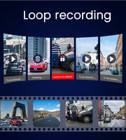 Cámara para Auto DVR de Doble Lente HD 1080P, Grabadora de Video con Pantalla Táctil, Nueva Cámara DVR para Auto, Dashcam de Fábrica Shenzhen Harrison