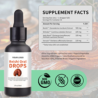 Nouvel Emballage OEM Gélules Molles Nootropiques Complexe de Champignons Cérébraux Applicable aux Adultes Extrait de Reishi et 22 Types de Champignons Sauvages