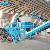 Machine de recyclage de pneus usagés à double arbre de 2000 kg, équipement de recyclage du caoutchouc, vente directe d'usine