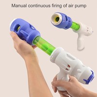 Jeu de tir à distance Eva Air Power d'extérieur en plastique pour enfants pistolet Popper à balle souple avec jouets ciblés