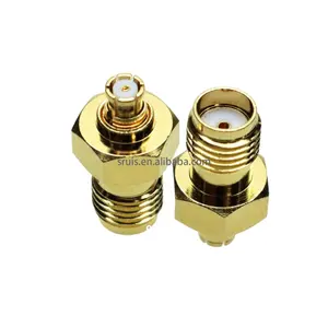 Brass Material SMA Female To SMP Female Jack Straight Adapter Copper Connector RF Adapter in stock
