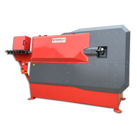 Machine de cintrage automatique de barres d'acier CNC pour le redressement, la coupe, le cintrage et le façonnage de l'acier au carbone