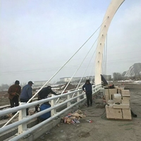Sistema de Cables para Puentes de Arco de Alta Capacidad de Carga para Construcción Urbana y Paisajística