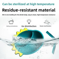 Nouveau bol d'alimentation pour bébé en silicone à compartiments avec ventouse, design de dessin animé pour nourrissons et enfants - Vente en gros disponible