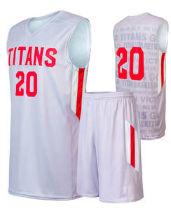 Maillot de basket-ball de haute qualité, nouvelle arrivée, design d'équipe, broderie de haute qualité, maillot de basket-ball personnalisé - Product Image 2