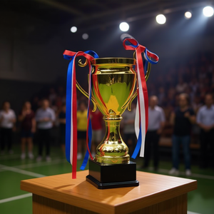 Trofeo de 32 cm para Reconocer Logros en Deportes, Academia o Aficiones, Medalla o Placa Duradera - Product Image 2