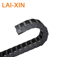Laixin Nylon 18mm X 25mm Brücken-Kabelschutzkette Offener und Halbgeschlossener Typ für Tankketten