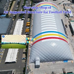 大型インフレータブルフットボールフィールドエアサポートドーム構造スポーツテント - Product Image 2