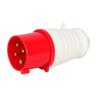 Prise industrielle HFE HF-013 16A/32A, connecteur de prise d'aviation 3 broches 4 conducteurs 5 trous 3 phases 380V IP44 non antidéflagrant