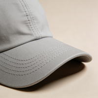 Casquette de baseball Oxford 6 panneaux non structurée personnalisable, style sportif urbain, 100% coton, casquette de papa, vente en gros, vierge pour broderie