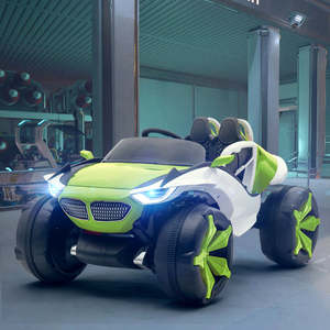 Mobil mainan murah kualitas tinggi untuk anak-anak besar 2 tempat duduk mobil listrik anak-anak mobil mainan elektrik untuk berkendara - Product Image 4